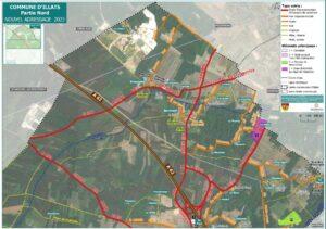 QGIS environnement - Carte nouvel adressage de la commune d’Illats (33) - 1